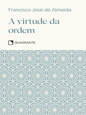 cover image of A virtude da ordem